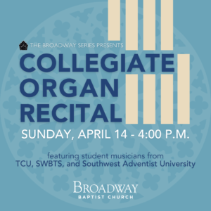 University Organ Recital